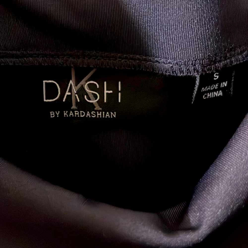 Dash by Kardashian, charcoal skirt w ruching in front, size small.